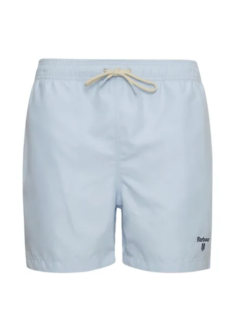 Barbour drawstring swim shorts