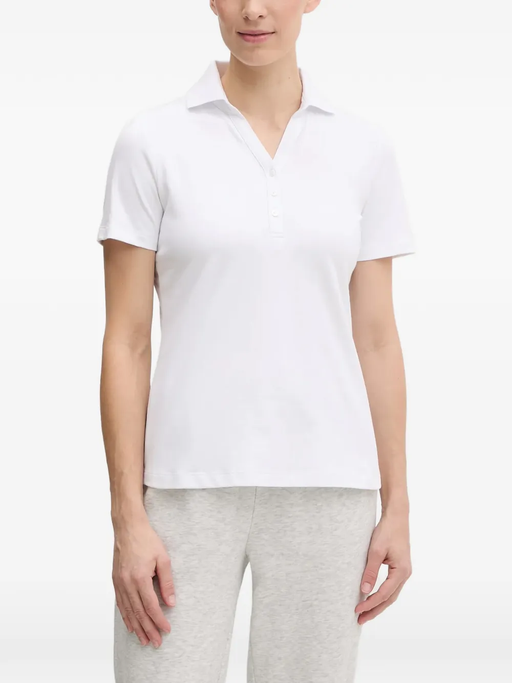 Sportalm logo-print polo shirt - Bianco