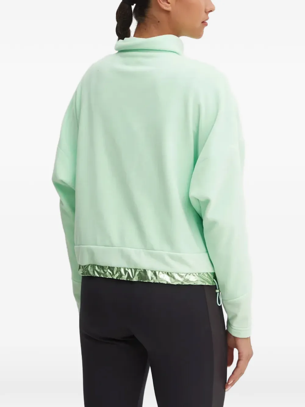  Sportalm Logo-patch Metallic-trim Jacket - Vert 