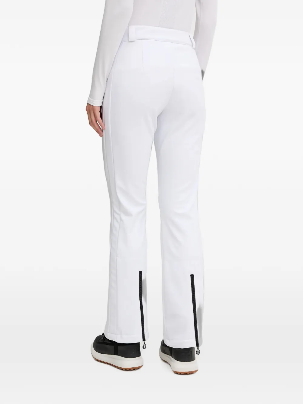 Sportalm Skibroek met vlakken en ritsdetail Wit