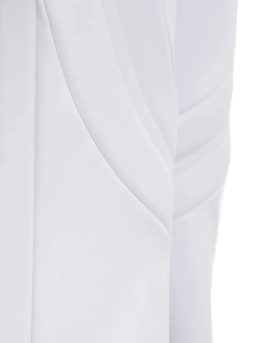 Sportalm Skibroek met vlakken en ritsdetail Wit