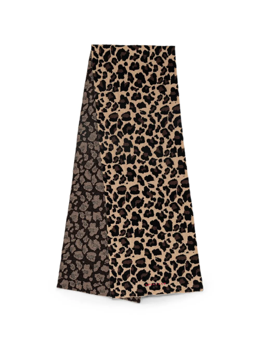 Sportalm leopard-print scarf - Nude