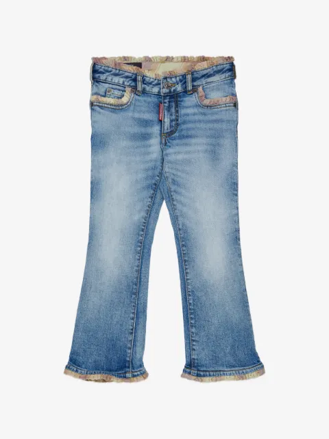 DSQUARED2 KIDS jean à bords volantés