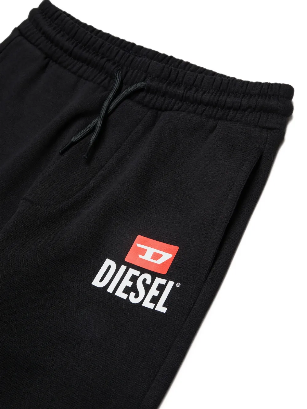 Diesel Kids Trainingspak met logoprint Zwart