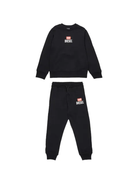 Diesel Kids logo-print tracksuit set