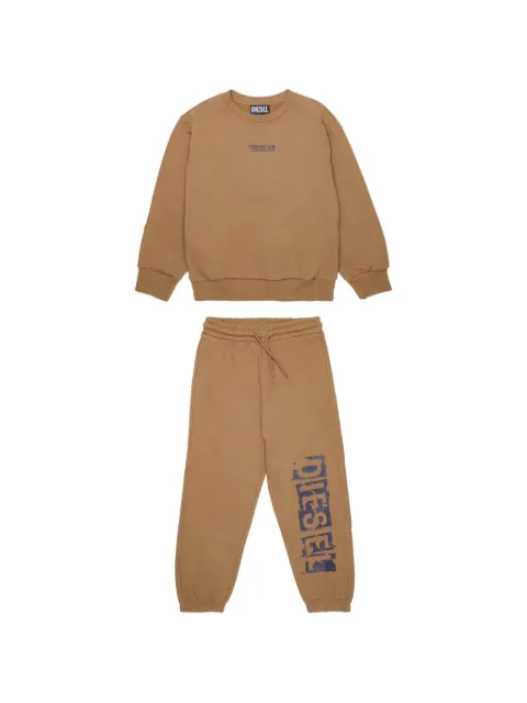 Diesel Kids logo-print tracksuit set
