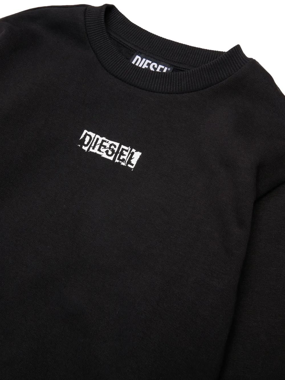 Diesel Kids logo-print tracksuit Zwart