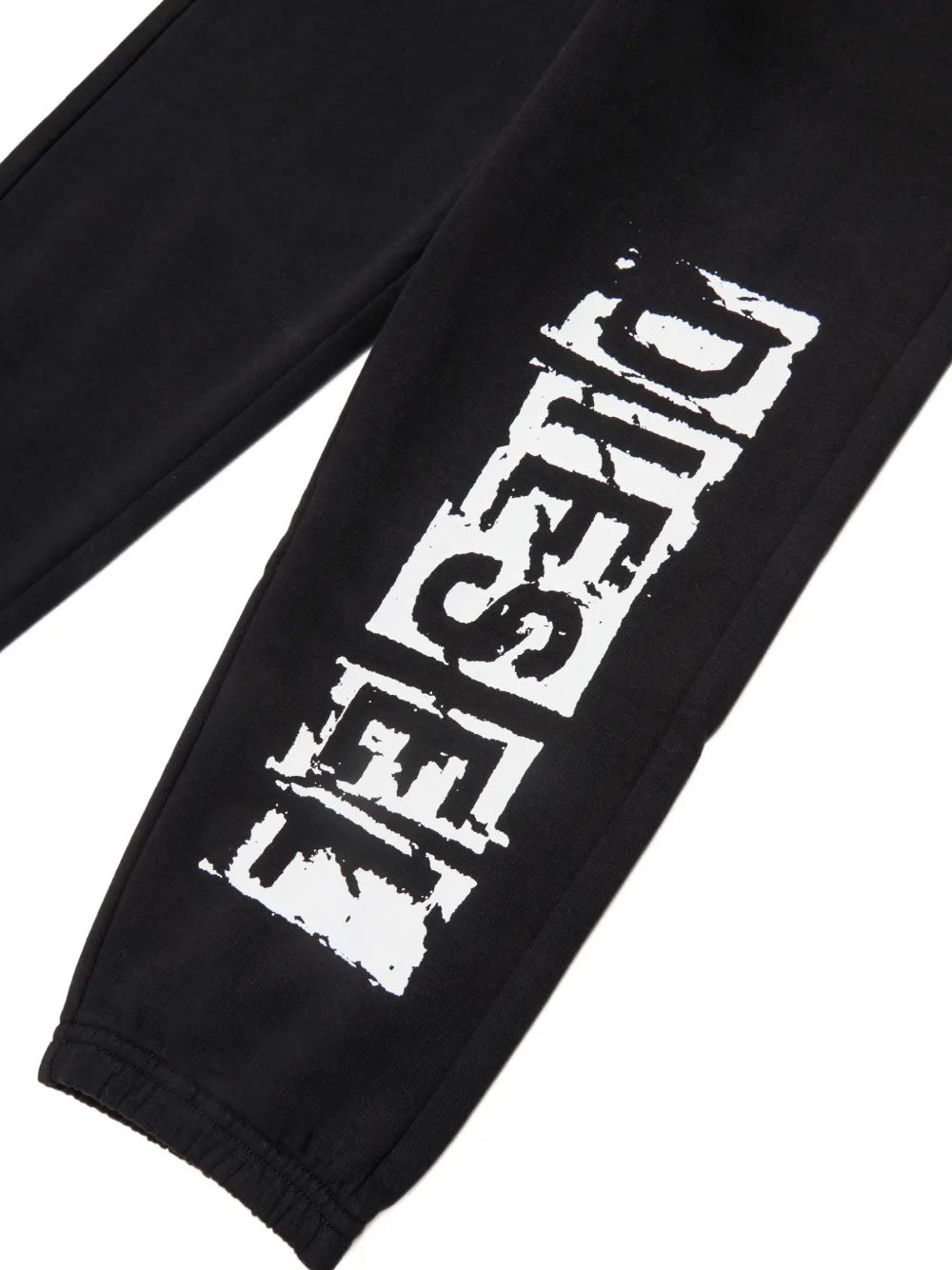 Diesel Kids logo-print tracksuit Zwart