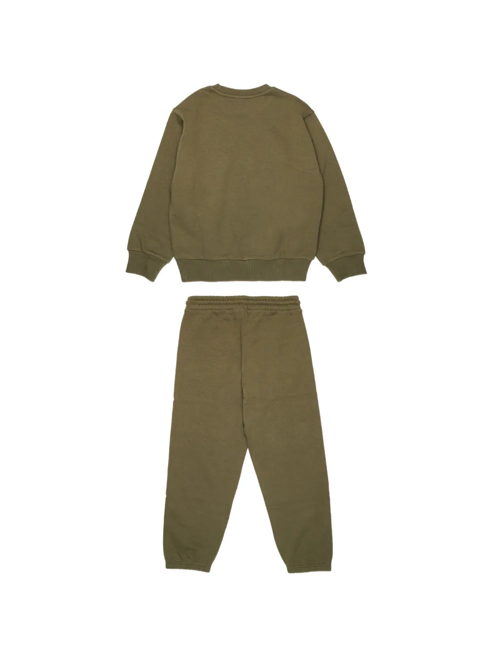 Diesel Kids Trainingspak met logoprint Groen