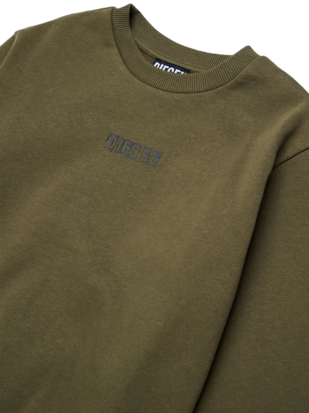 Diesel Kids Trainingspak met logoprint Groen