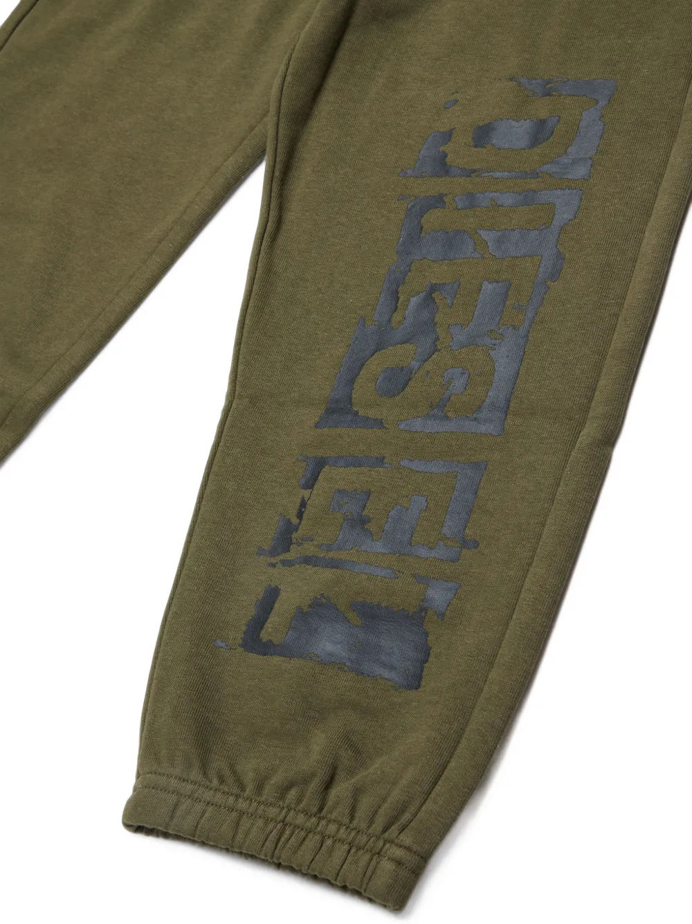 Diesel Kids Trainingspak met logoprint Groen