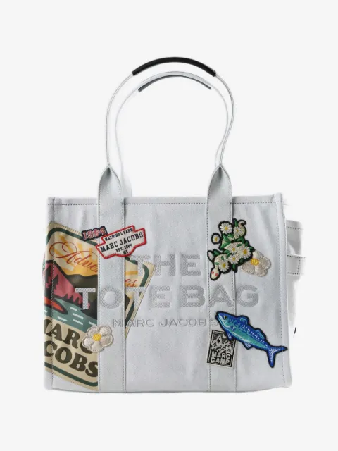 Marc Jacobs large The Tote patch-embellished tote bag