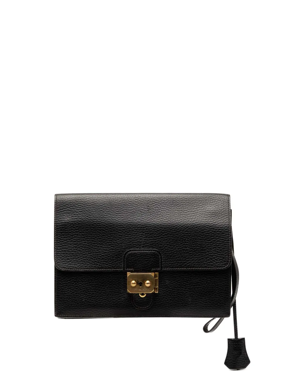 Hermès 2001 Ardennes Jet Pochette clutch bag in Schwarz