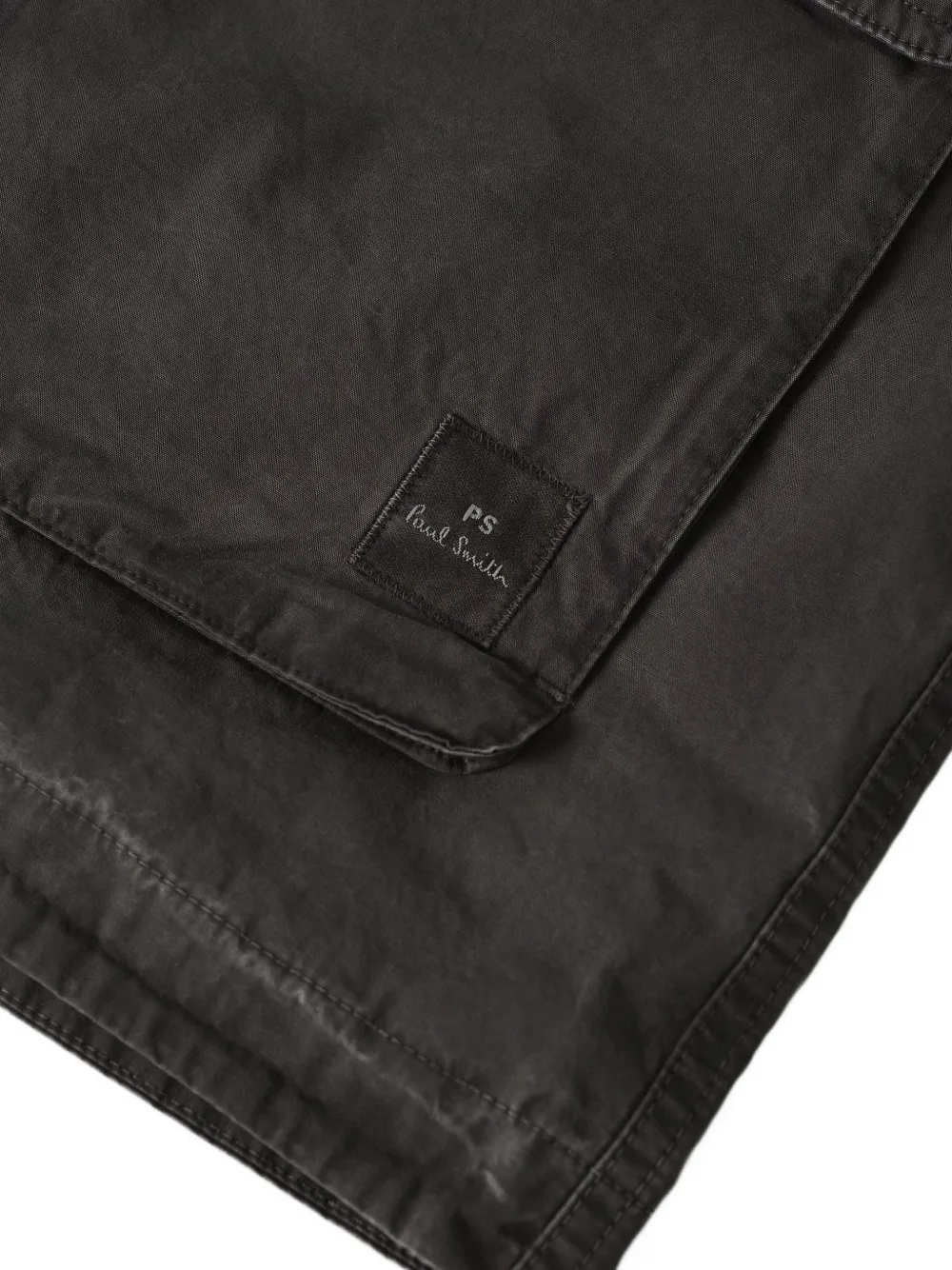 Paul Smith multi-pocket zip-up jacket Grijs