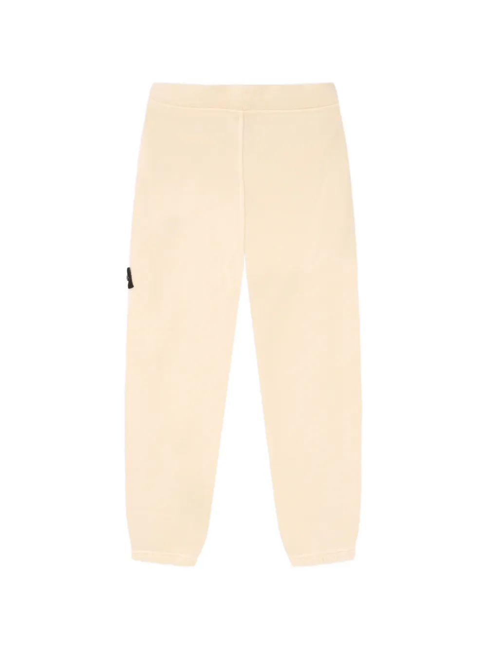 Stone Island Junior Compass-patch track pants Beige