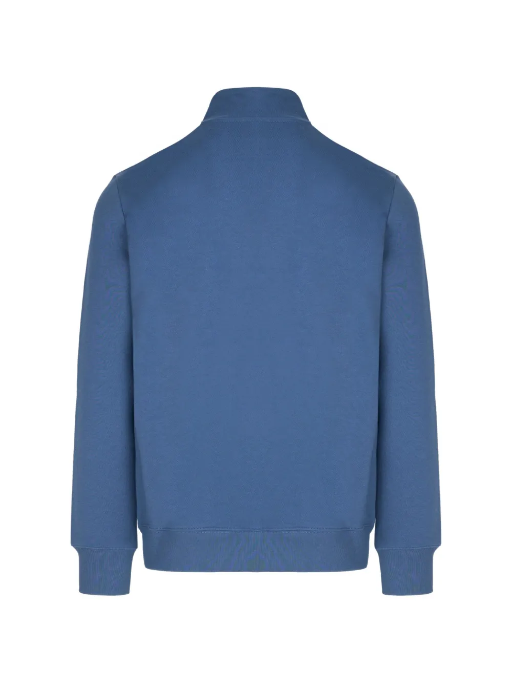 Paul Smith Zebra-patch half-zip sweatshirt Blauw