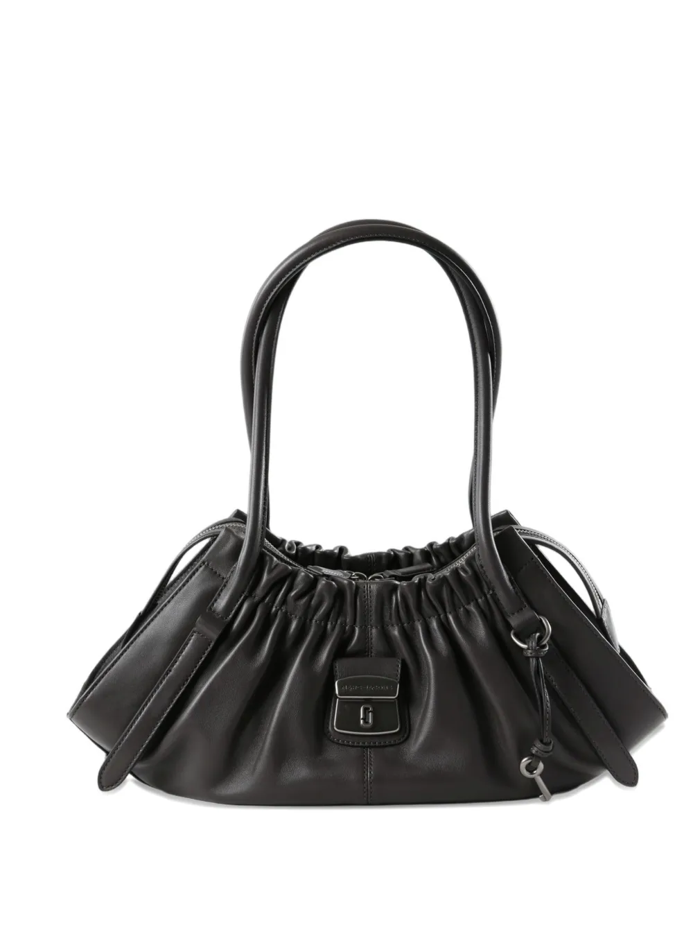 Marc Jacobs small The Cristina ruched tote bag - Nero