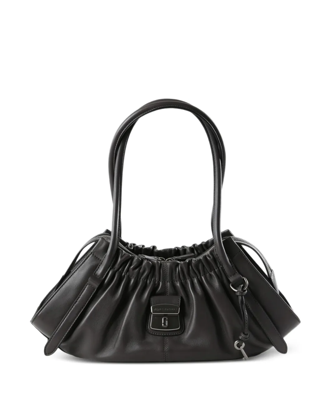 Marc Jacobs small The Cristina ruched tote bag - Nero