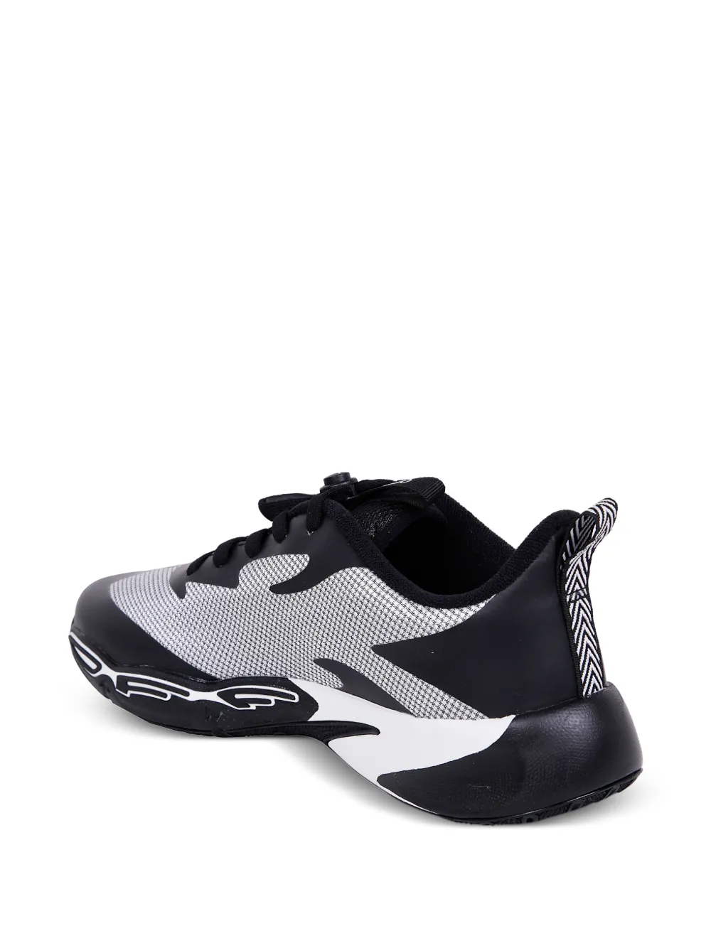 Off-White Kids Arrows-patch panelled sneakers Zwart