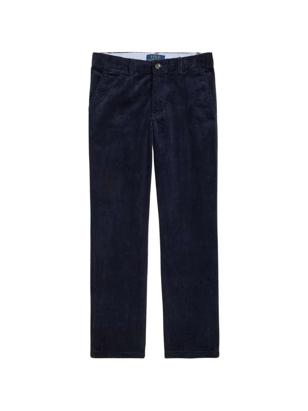 POLO RALPH LAUREN KIDS corduroy straight-leg trousers - Blu