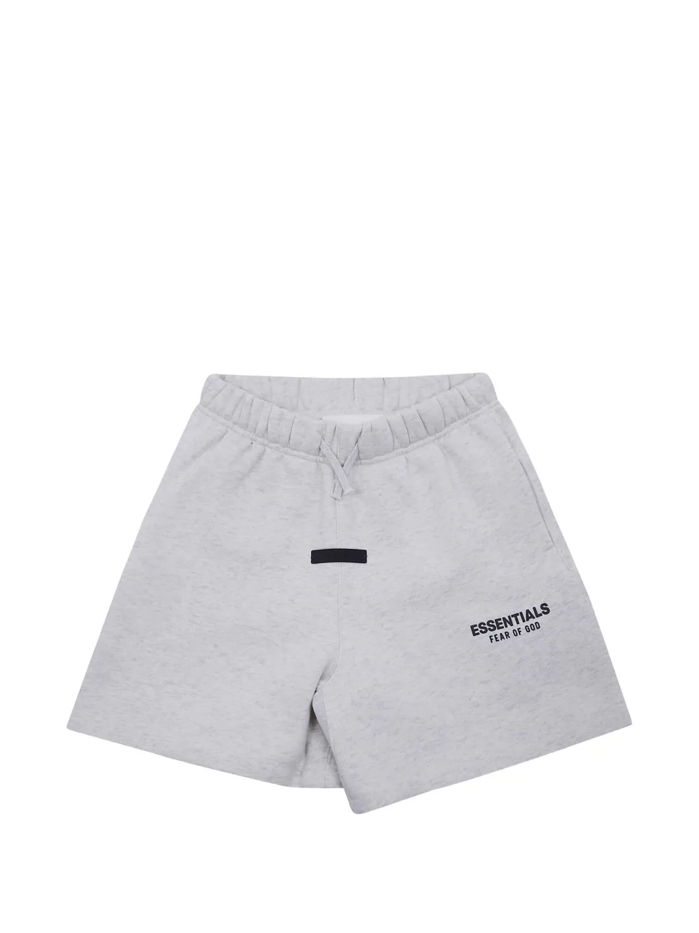 FEAR OF GOD ESSENTIALS KIDS logo-print drawstring shorts - Grigio