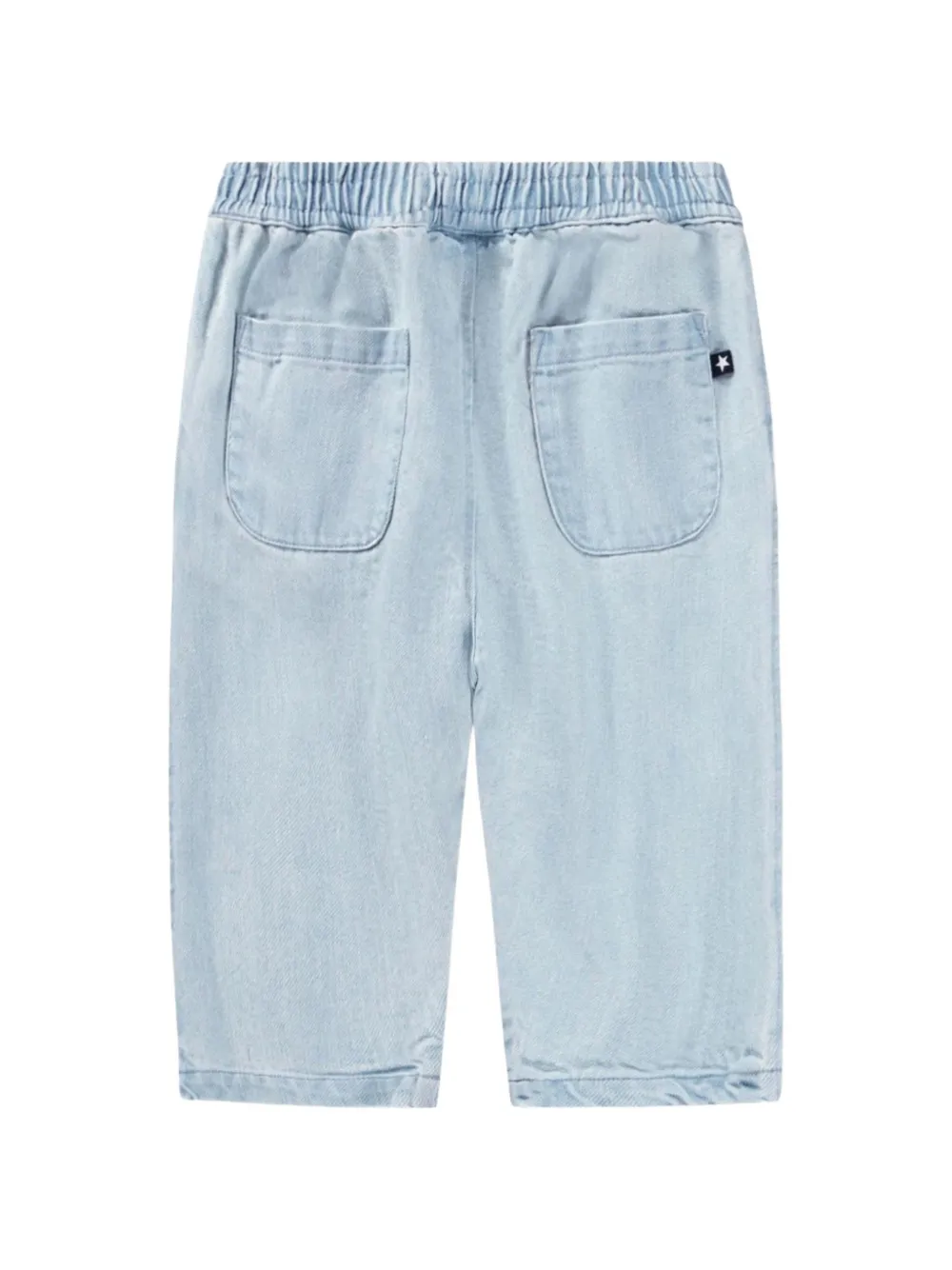 Molo Sois jeans met wijde pijpen Blauw