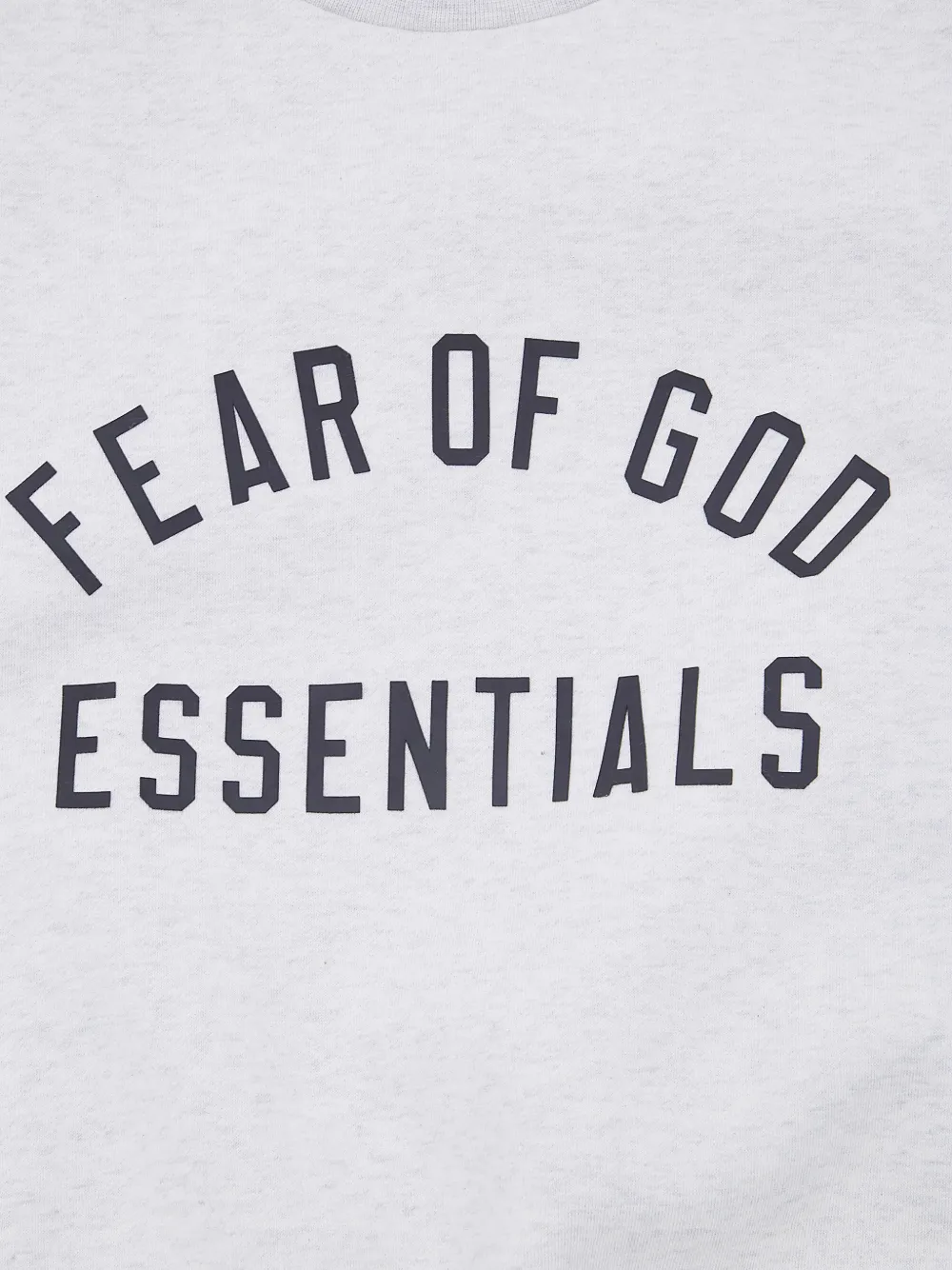 FEAR OF GOD ESSENTIALS KIDS Trui met logoprint Grijs