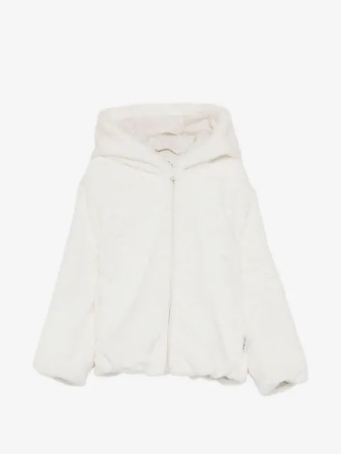 MC2 Saint Barth Kids x Trudi bear-patch faux-fur jacket