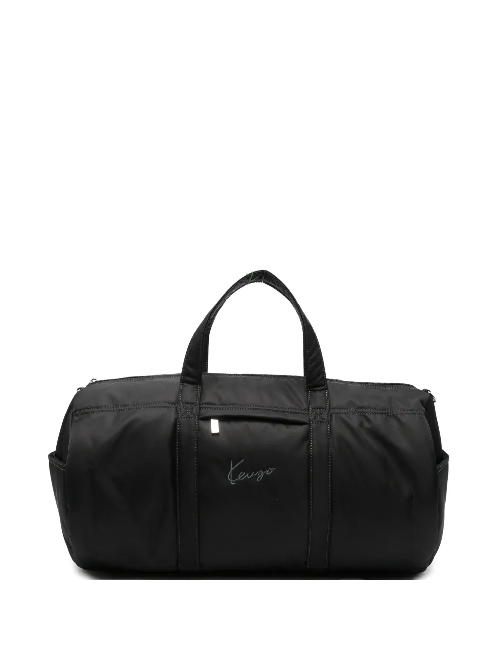 Kenzo logo-embroidered duffle bag - Schwarz
