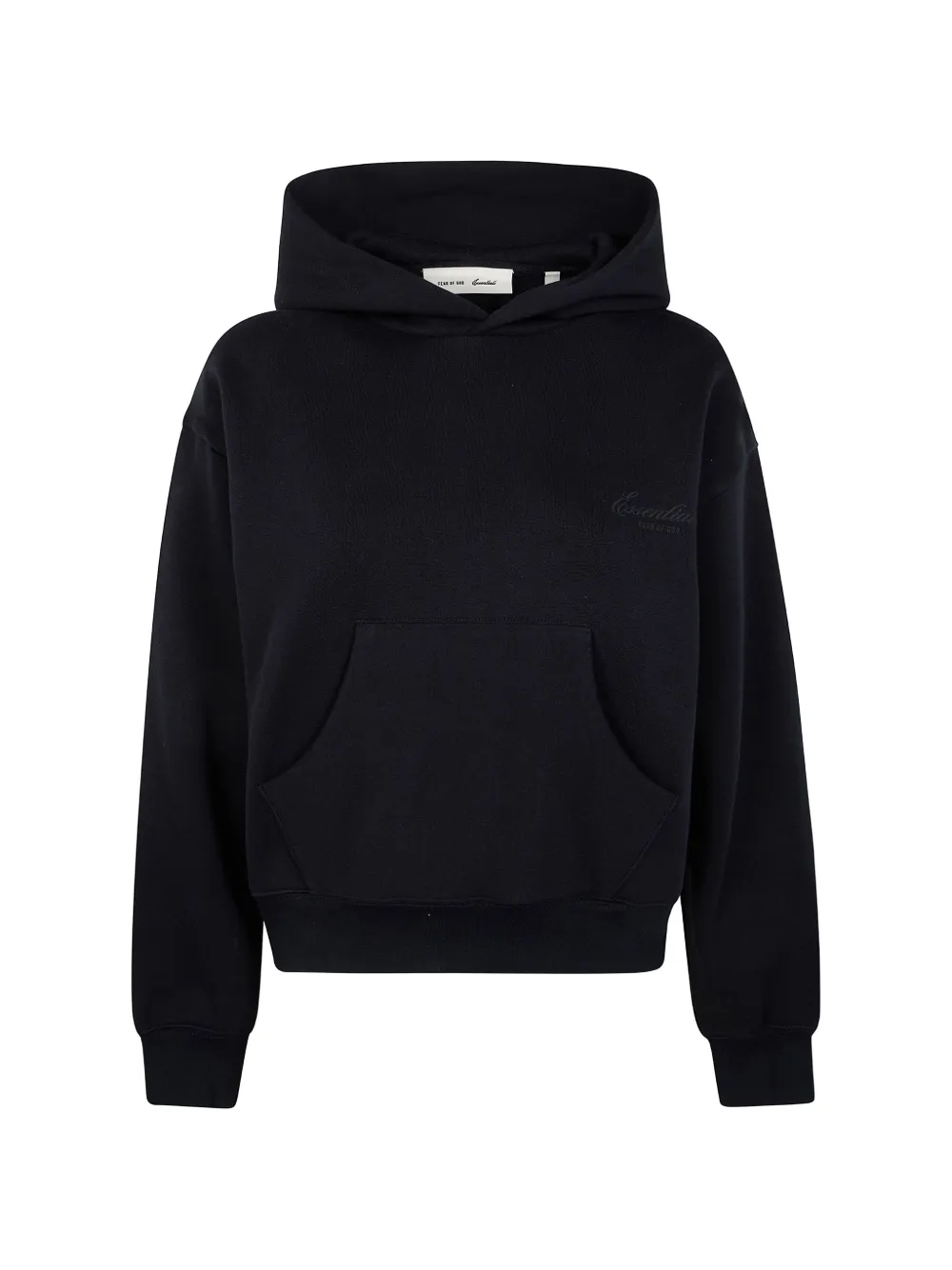 FEAR OF GOD ESSENTIALS logo-print hoodie - Schwarz