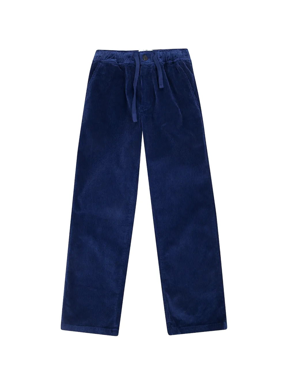 MC2 Saint Barth Kids Ribfluwelen broek Blauw
