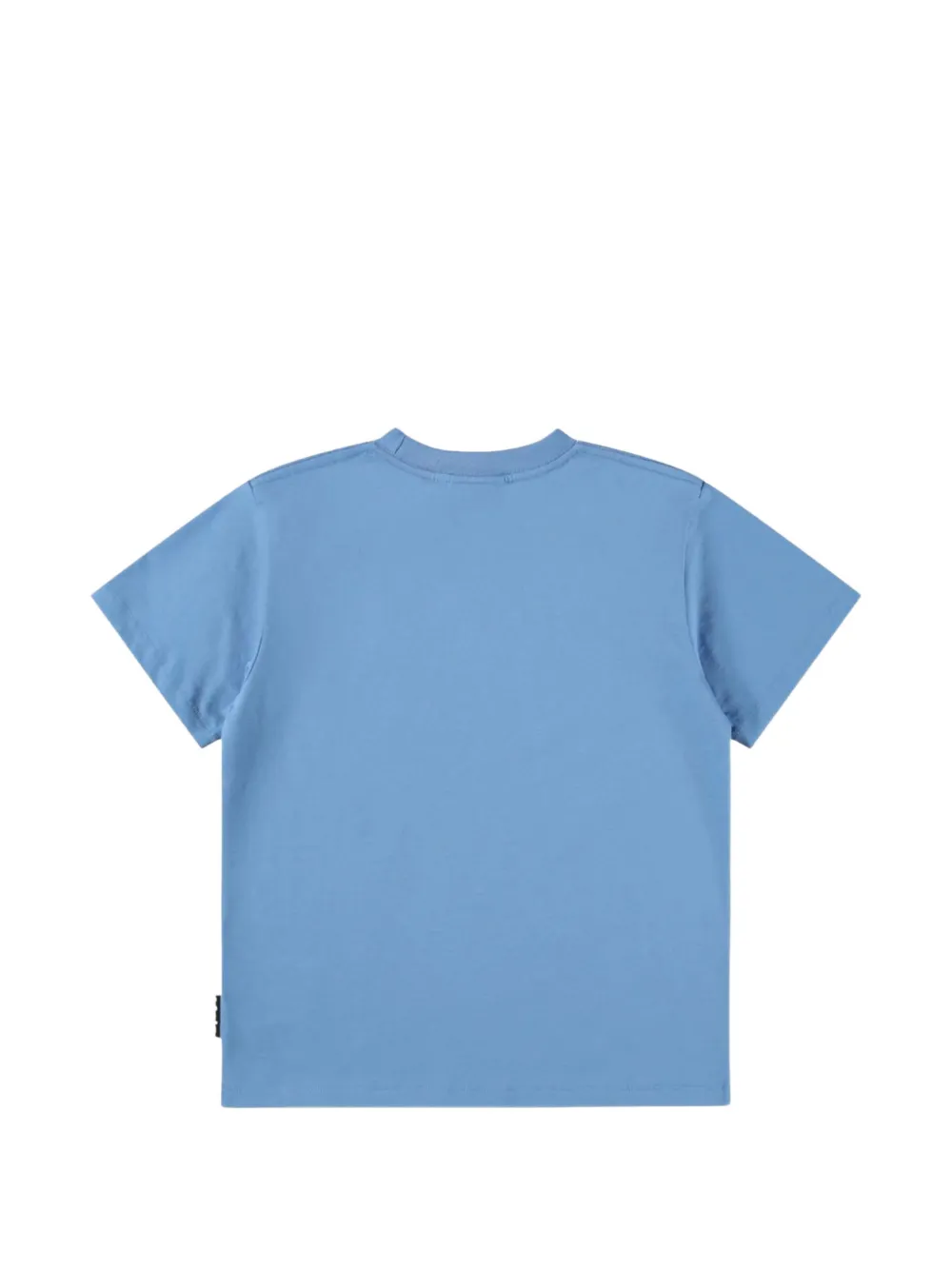 Molo Katoenen T-shirt met logoprint Blauw