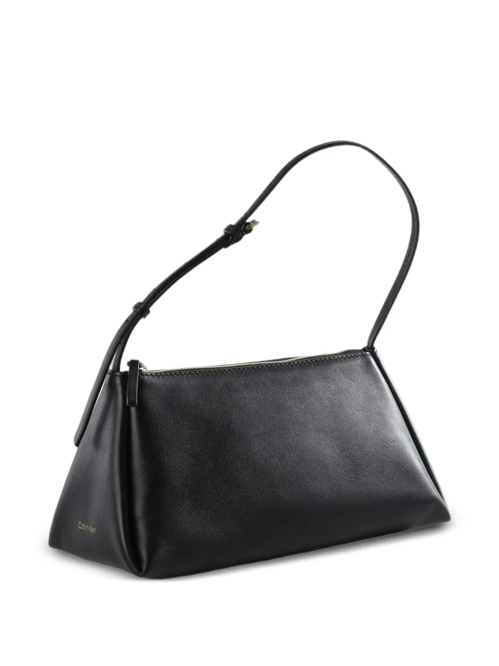 Calvin Klein Collection Aurelis Slouchy Shape Clutch Bag in Black, view 2