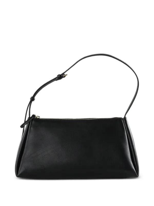 Calvin Klein Collection Aurelis Slouchy Shape Clutch Bag in Black