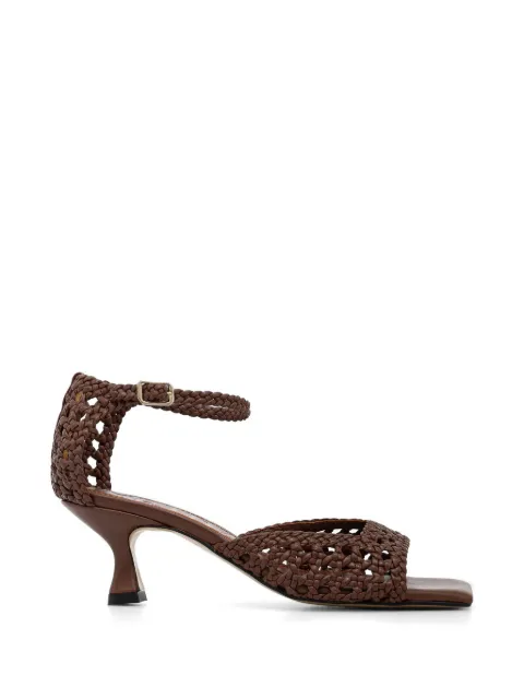 Souliers Martinez Veronica woven leather sandals