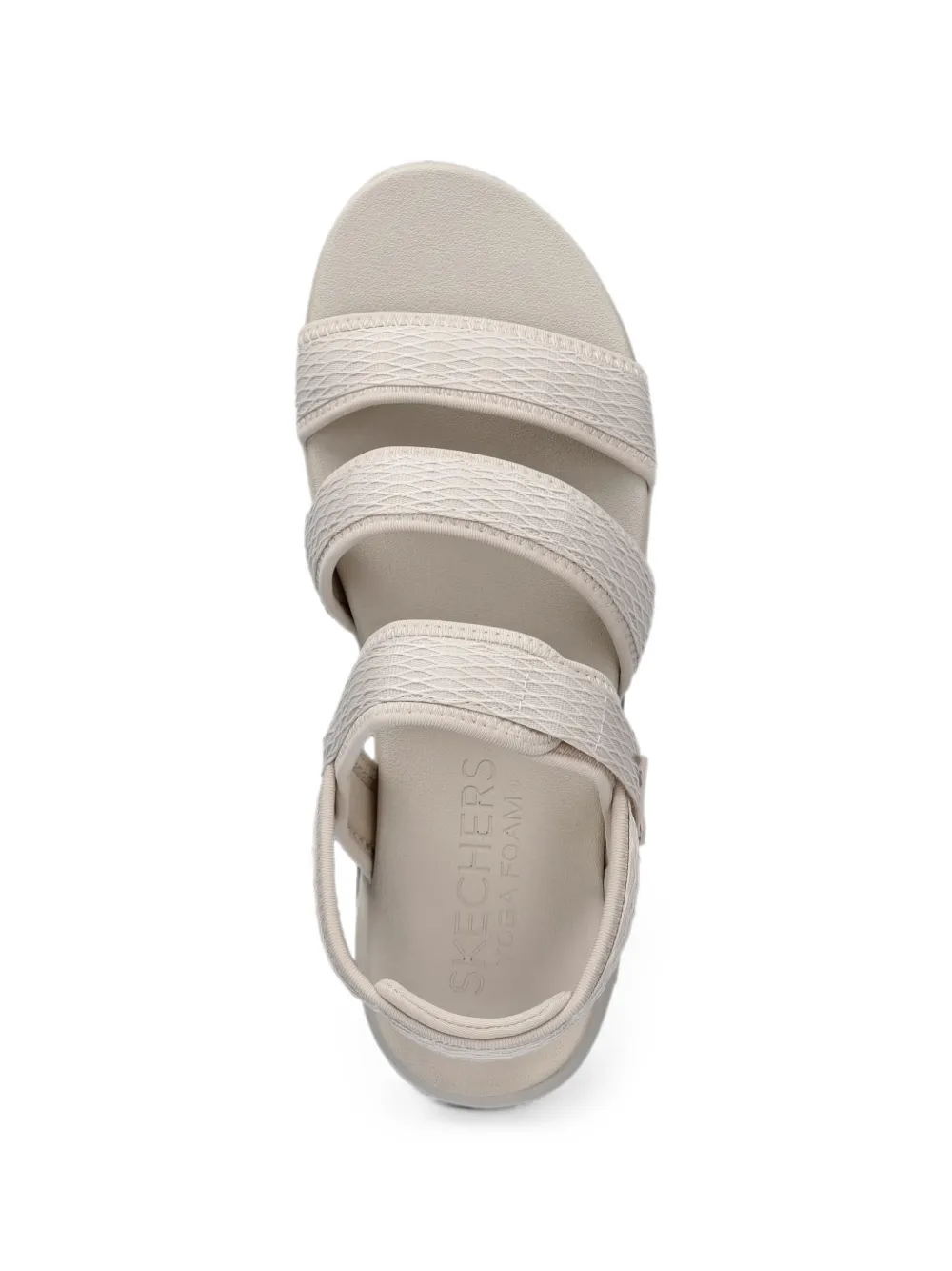Skechers Uno sandalen met klittenband Beige