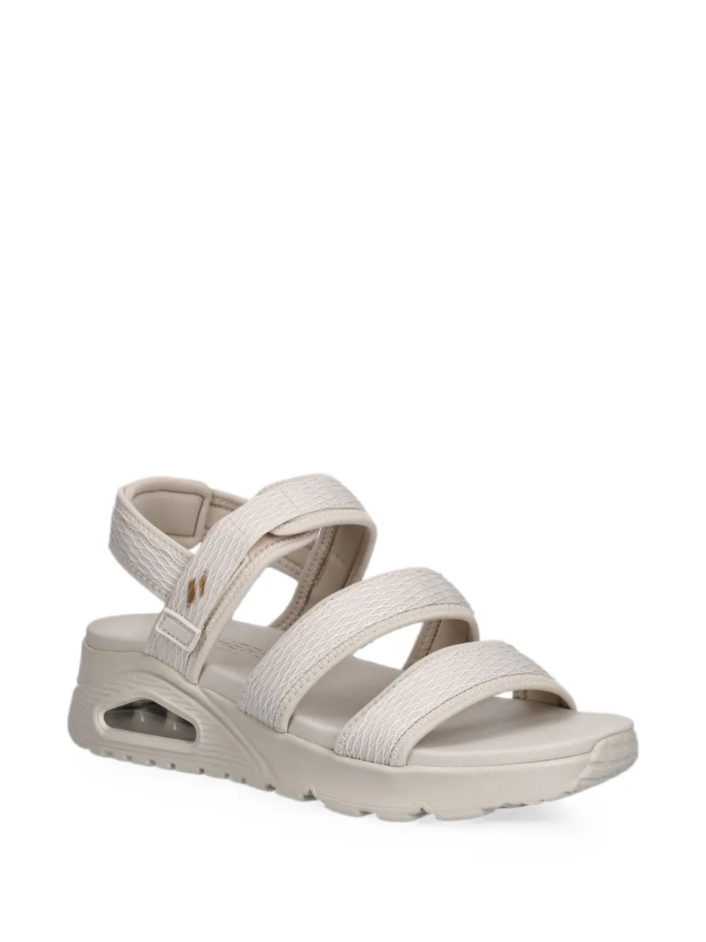 Skechers Uno sandalen met klittenband Beige