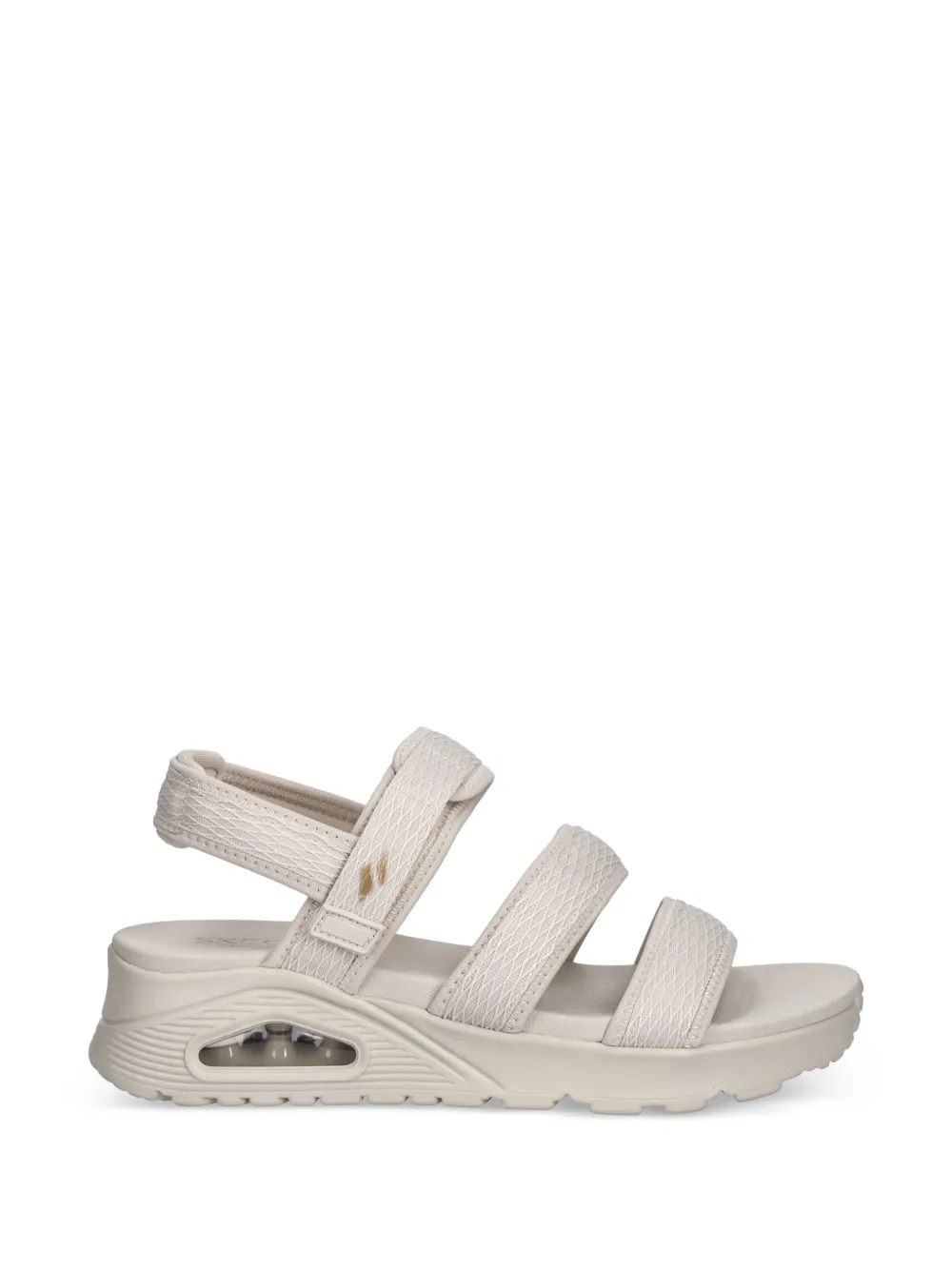 Skechers Uno sandalen met klittenband Beige