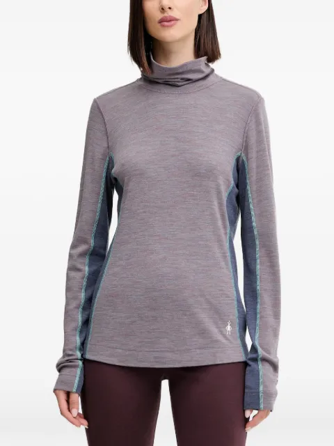 Smartwool high-neck panelled base layer