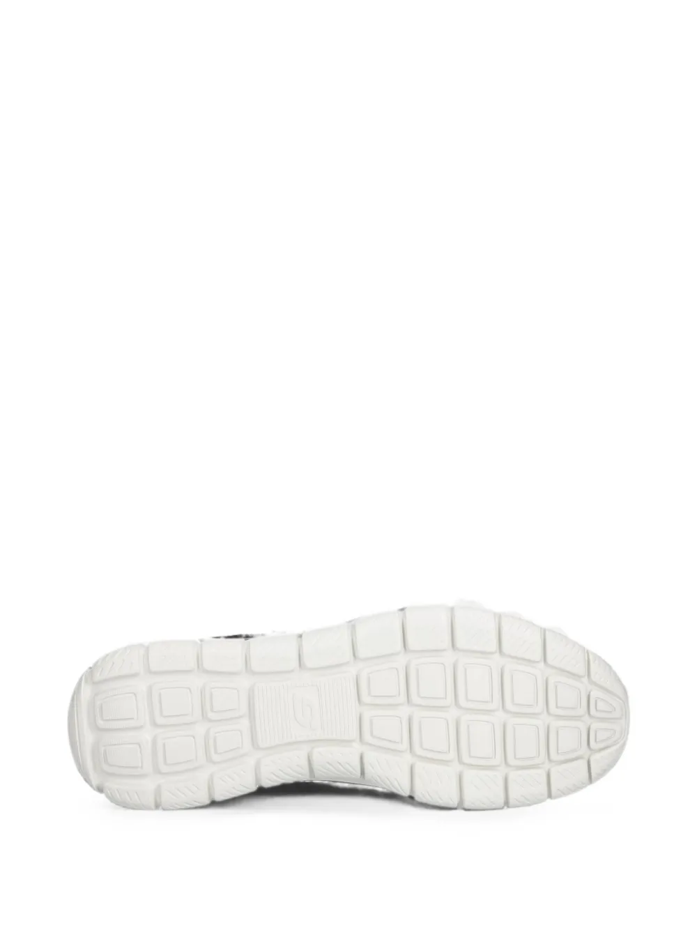 Skechers Track Broader logo-patch mesh sneakers Wit
