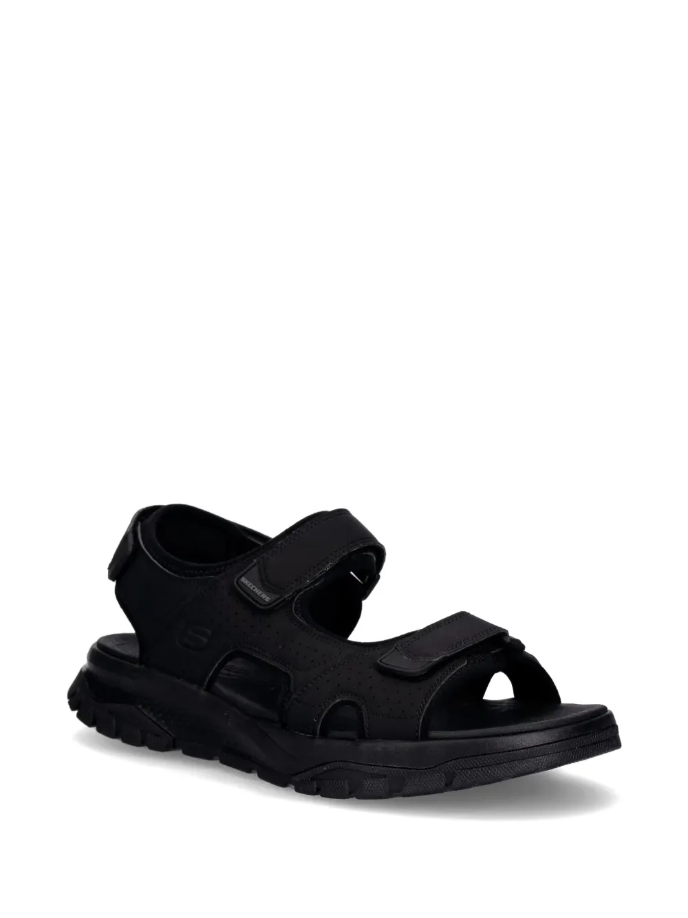 Skechers Wagner sandalen met klittenband Zwart