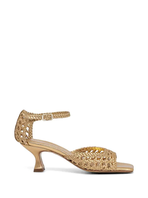 Souliers Martinez Veronica woven leather sandals