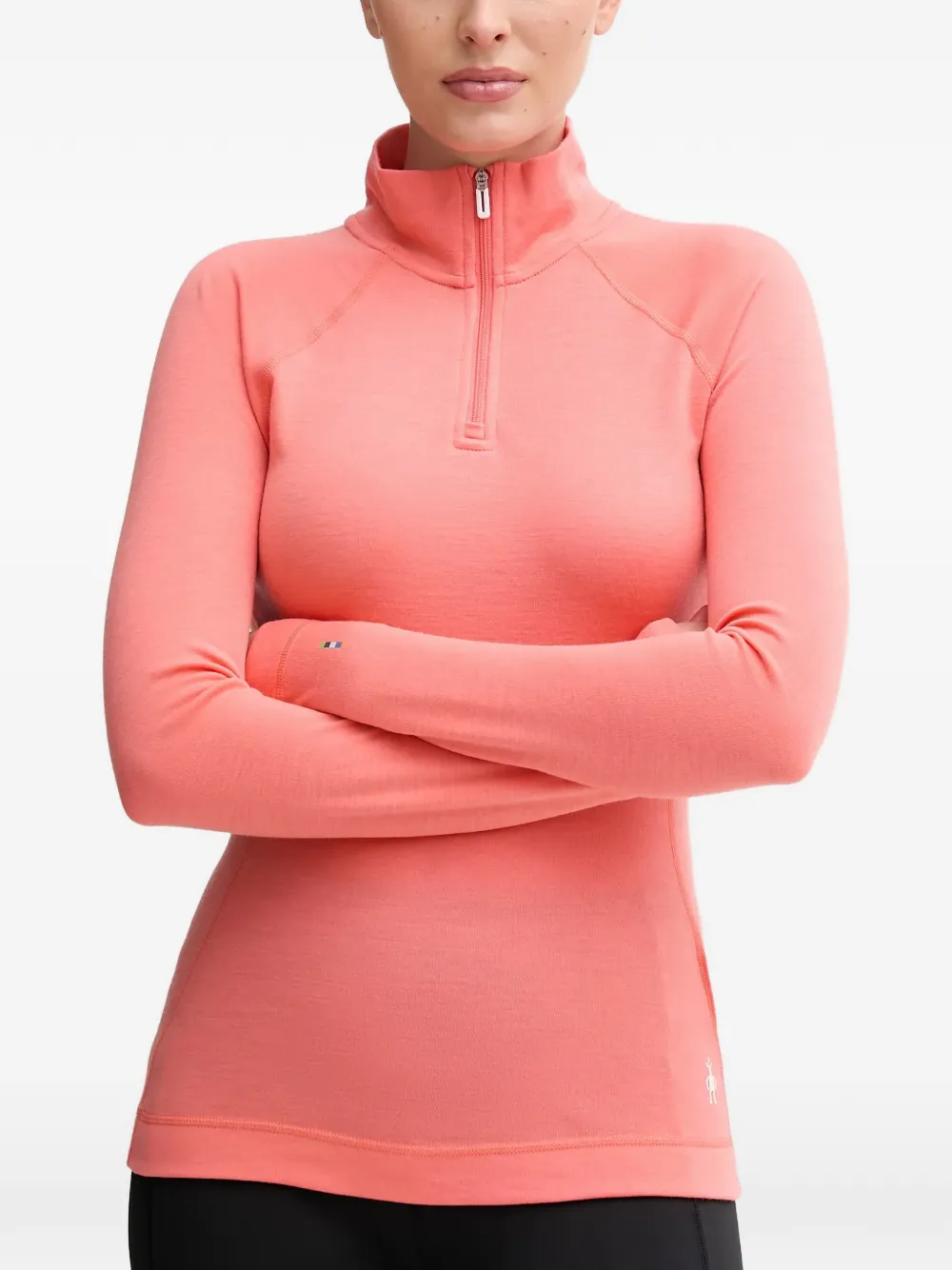Smartwool quarter-zip raglan-sleeve top