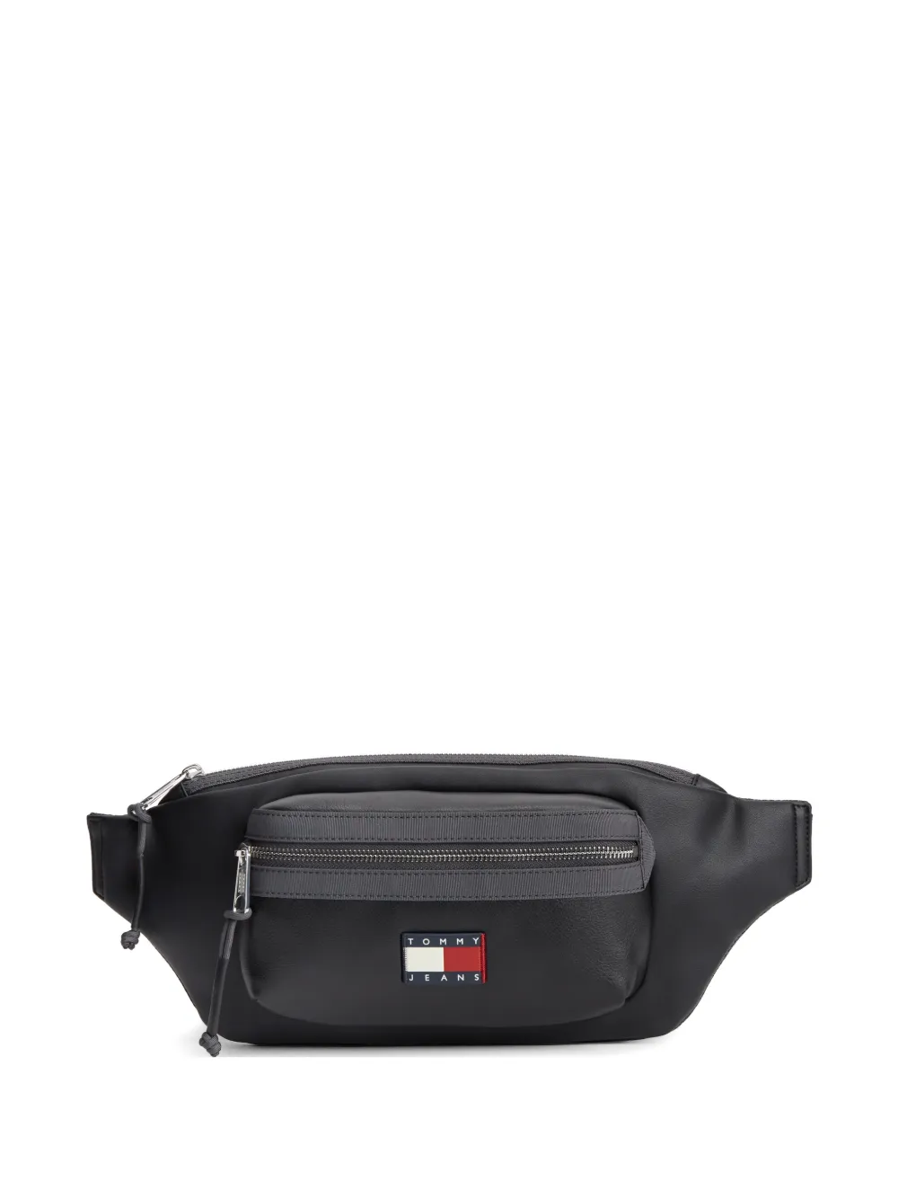 Tommy Hilfiger logo-patch belt bag - Nero