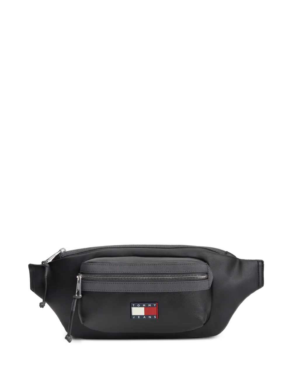 Tommy Hilfiger logo-patch belt bag - Nero