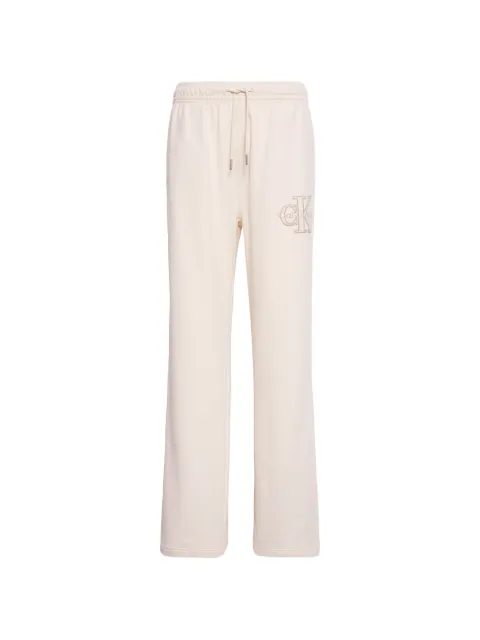Calvin Klein logo-embroidered drawstring track pants