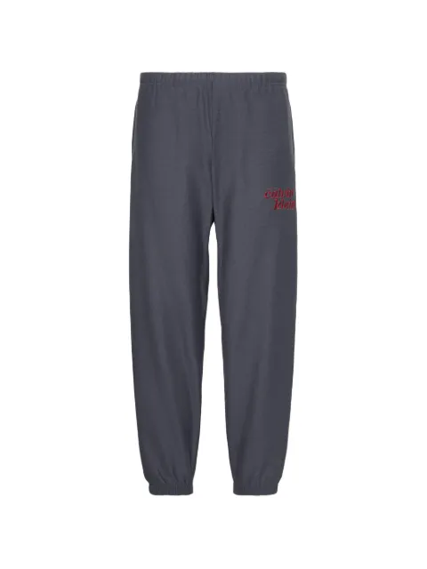 Calvin Klein logo-embroidered elasticated track pants