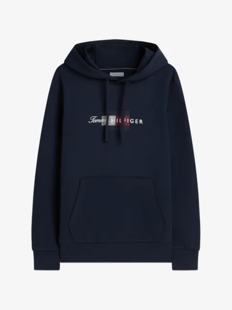 Tommy Hilfiger hoodie con logo estampado y cordones