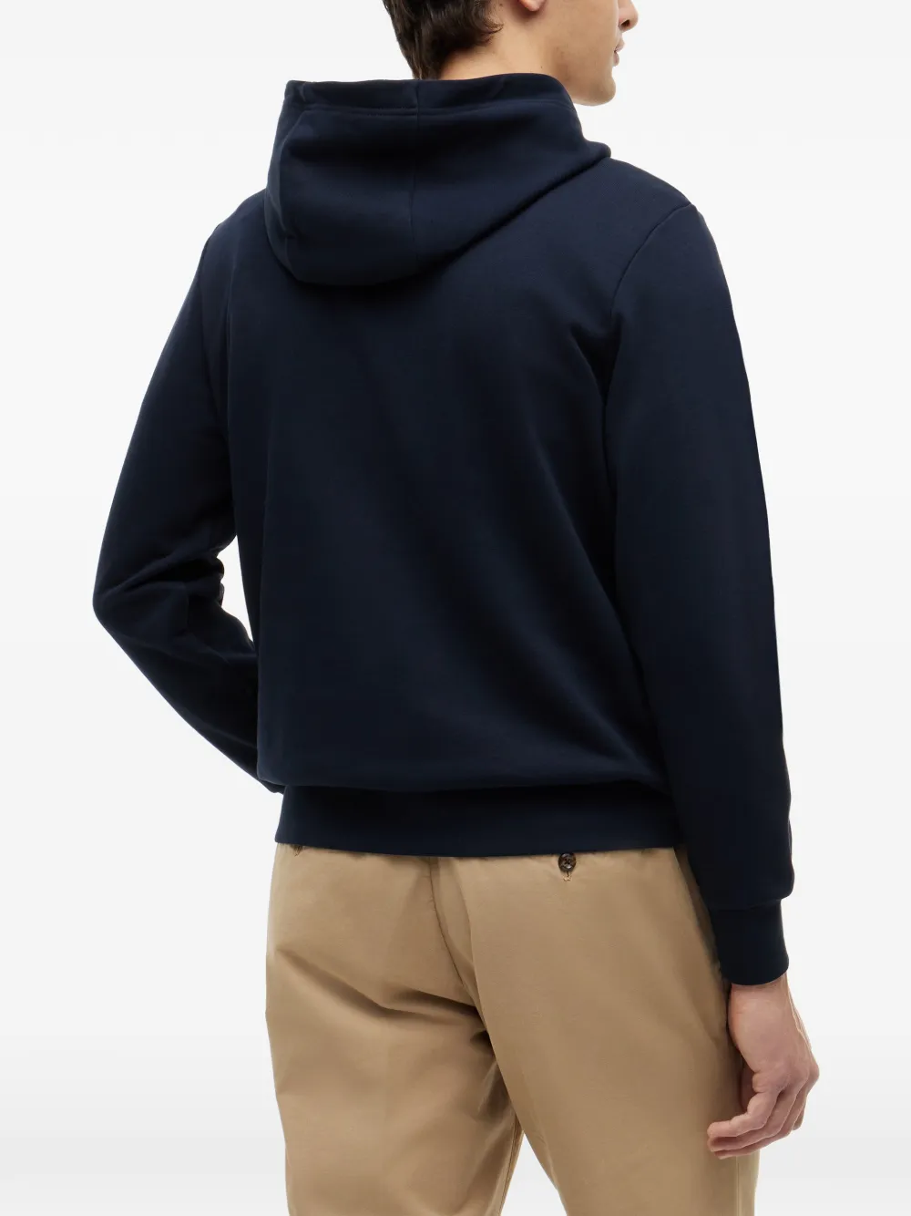 Tommy Hilfiger Hoodie met logoprint en trekkoord Blauw