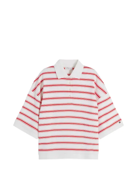 Tommy Hilfiger ストライプ ポロシャツ